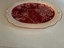 Ceramic Decorative Oval Platter - Photo 2