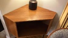 Mid century. TEAK TECK. Crédence d'angle, buffet, bahut disque v - Photo 9