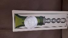 BOUCHON NEUF CRYSTAL MIKASA, 6'HAUT DE BOUTEILLE DE VIN: $10.00 - Photo 3