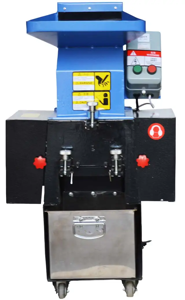 Blue Plastic Shredder Bottle Crusher 220V 2.2KW 290039