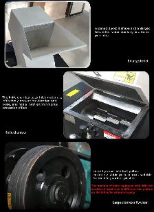 Blue Plastic Shredder Bottle Crusher 220V 2.2KW 290039 - Photo 7