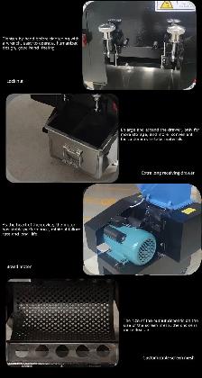 Blue Plastic Shredder Bottle Crusher 220V 2.2KW 290039 - Photo 9