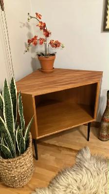 MCM vintage. TEAK TECK. Crédence, buffet, bahut disque vinyles - Photo 8