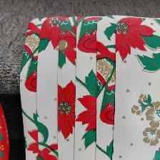 Lot de 6 napperons et cabaret de Noël - vintage - Photo 3