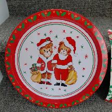 Lot de 6 napperons et cabaret de Noël - vintage - Photo 4