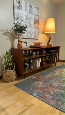 Mid century. TEAK TECK. Lazy Susan / Buffet, vaisselier, bahut a - Photo 2
