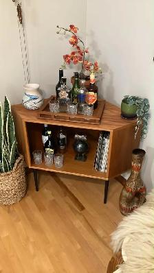 Mid century. TEAK TECK Buffet / Table de salle à manger / 2 chai - Photo 7