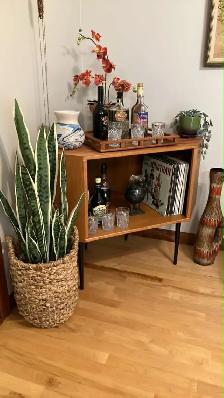 Mid century. TEAK TECK Buffet / Table de salle à manger / 2 chai - Photo 8