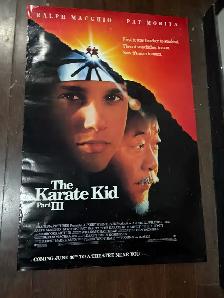 Movie posters(27x40)")Karate kid Under siege $35