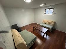 2 bedrooms basement  available for rent September 1st in Malton