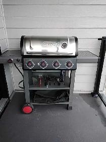 barbecue extérieur au propane