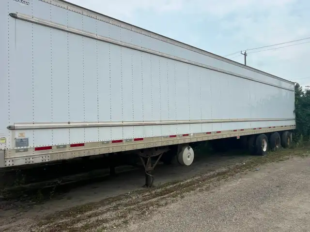 2009 53' Wabash Watertight, Insulated Storage Trailer $3,500