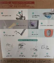 ☆NEW☆ VOVO STYLEMENT  DUAL FLUSH AUTO OPEN/ CLOSE BIDET TOILET - Photo 3