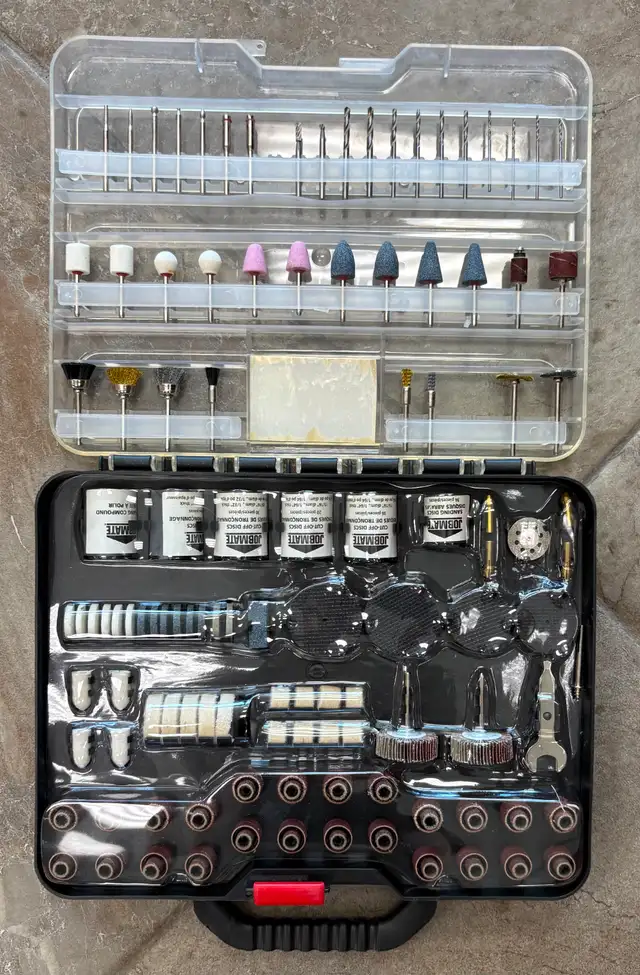 Jobmate 300pc Rotary Tool Accessories Set in Case