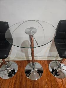 Bar table and chairs - Photo 3