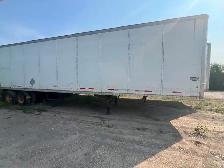 2001 32' Wabash Watertight, Insulated Dry Van Storage Trailer