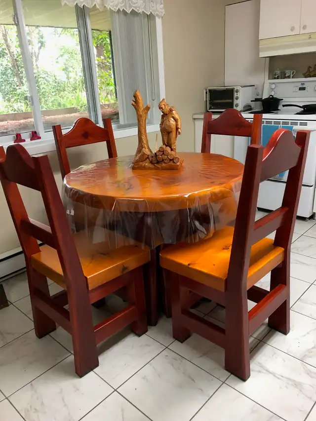 Magnifique set de cuisine en bois
