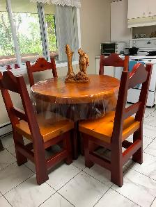 Magnifique set de cuisine en bois