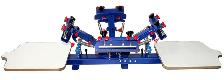 4 Color 2 Station Screen  Printing Press Printer  006523 - Photo 3