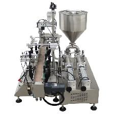 Two Nozzles Fully Automatic Paste Liquid Filling Machine 160208 - Photo 3