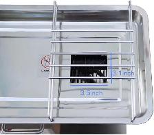 110V QXCommercial Stainless Steel Meat slicer Body NoBlade160490 - Photo 3