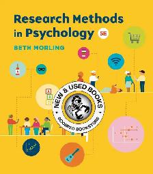 Research Methods in Psychology 5th Edition Morling 9781324085744