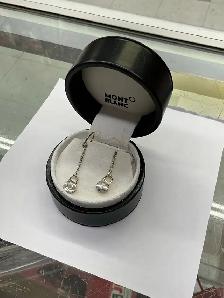 Boucles D’oreilles en Argent Mont Blanc