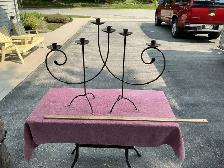 Iron candle holders - Photo 3
