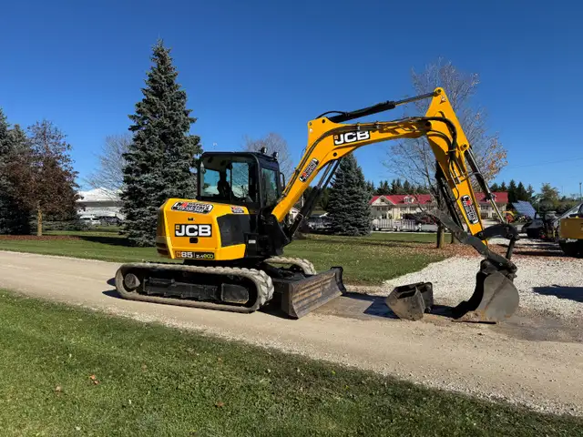 JCB 85 - 8 Ton Excavator For Rent!