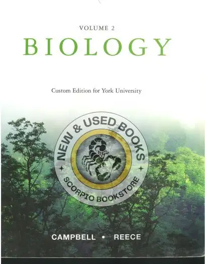 Biology Volume 2 CUSTOM by Neil A. Campbell 9780536455895