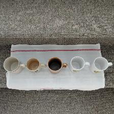 Lot de 5 tasses vintage et collection dont 2 Dollarama - Photo 4
