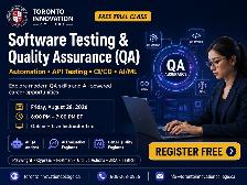 FREE Software Testing & QA Trial Class | Automation & AI | Aug 2
