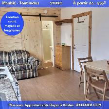 Studio tout inclus – Meublé – Disponible à Limoilou