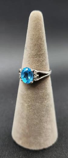 .925 Sterling Silver Rings with Stones 5 Available - Photo 6
