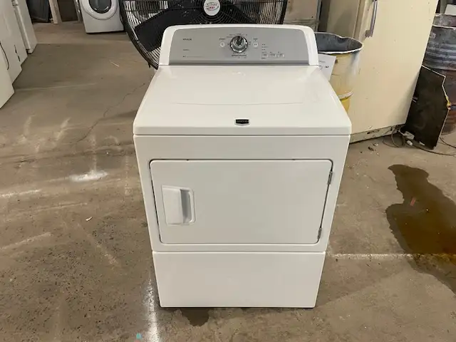 Sécheuse seule traditionnelle blanche Maytag