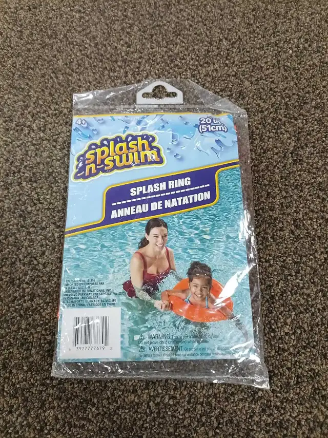 Splash-N-Swim Inflatable Swim Ring