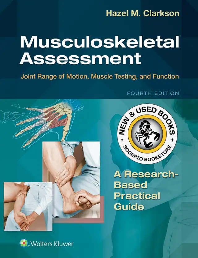 Musculoskeletal Assessment 4th edition Clarkson 9781975112424