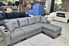 L Shaped Sectional 4 Seater Sofa With Free Delivery