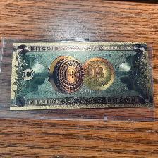 THREE GOLD FOIL BILLSONE JOE BIDEN JR. 2020 BILL 24K FOILONE N - Photo 4