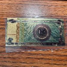 THREE GOLD FOIL BILLSONE JOE BIDEN JR. 2020 BILL 24K FOILONE N - Photo 5
