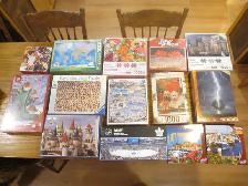 119 BRAND NEW 1000,1500,PIECE PUZZLES FACTORY SEALED $10 - Photo 9