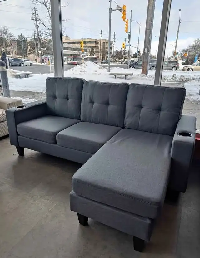 L Shaped Sectional 3 Seater Sofa With Free Delivery