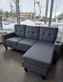 L Shaped Sectional 3 Seater Sofa With Free Delivery
