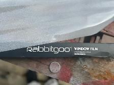 Rabbitgoo Window Film for Privacy, Static Cling Frosted Glass St