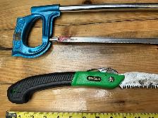 Hacksaw & Folding Pruning Saw Set ! - Photo 2