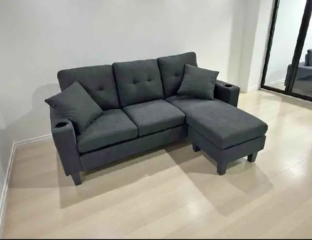 L Shaped Sectional 3 Seater Sofa With Free Delivery