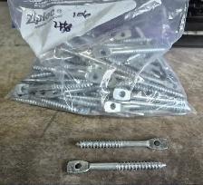 106 × 3' EYE LAG SCREWS – CEILING TIE-WIRE – NEW – C$20