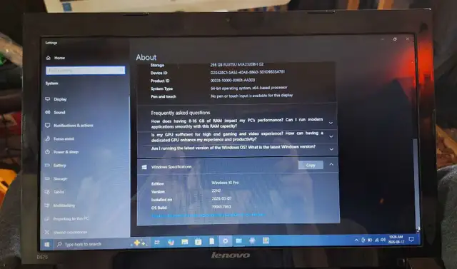 Lenovo B575