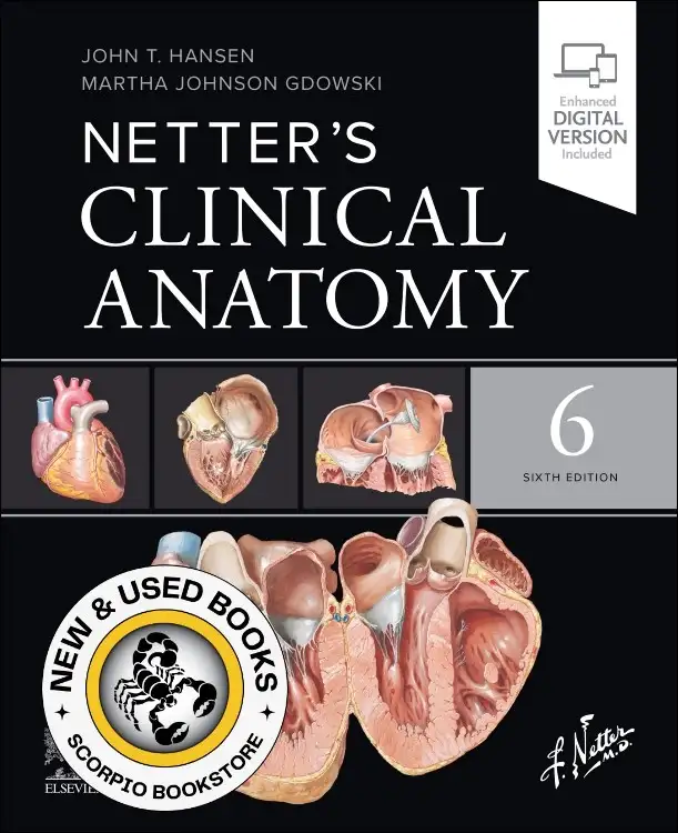 Netter's Clinical Anatomy 6th Edition Hansen 9780443378553