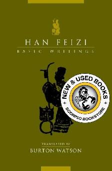 Han Feizi: Basic Writings by Burton Watson 9780231129695